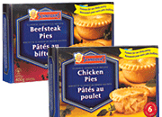 Schneiders Meat Pies - Beef and Chicken